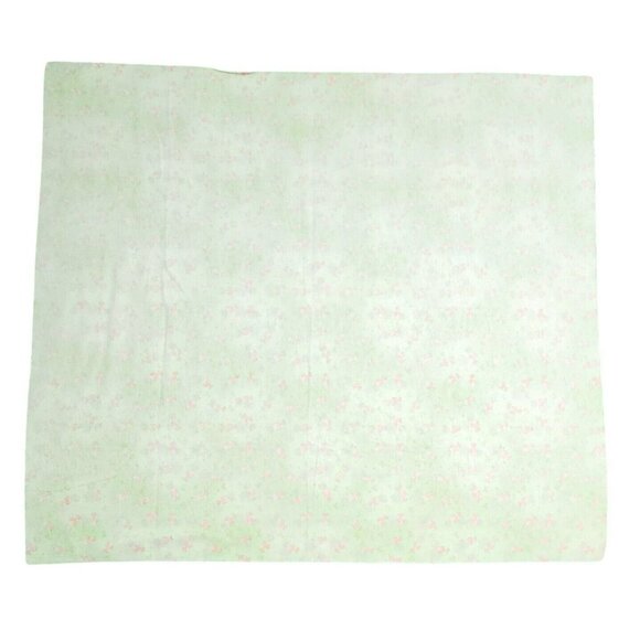 VTG Flintstones Pebbles Baby Blanket Flannel Receiving Wrap Crib Infant Green - Picture 3 of 7